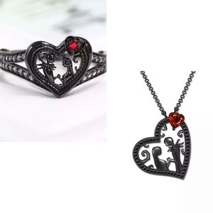 Jack & Sally jewelry set